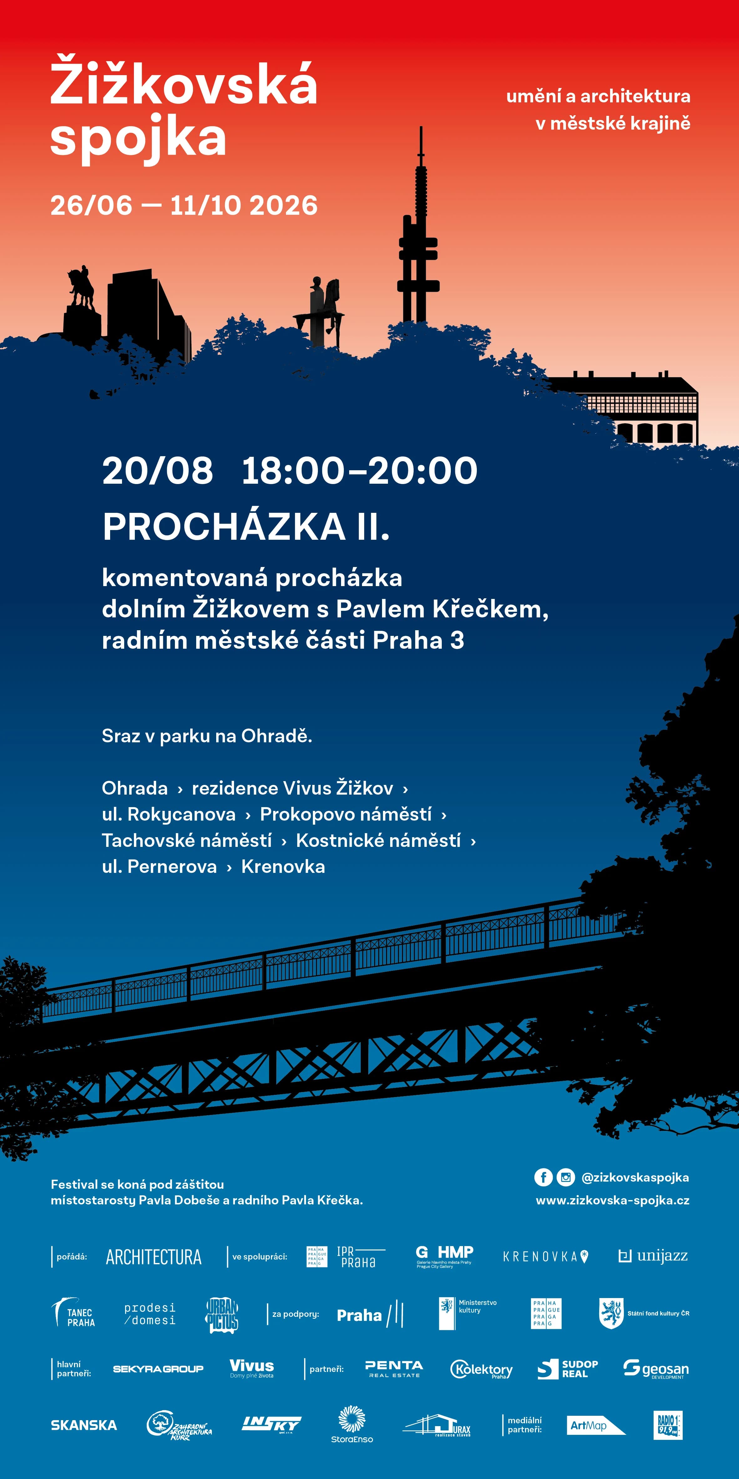 Komentovaná procházka po uměleckých intervencích